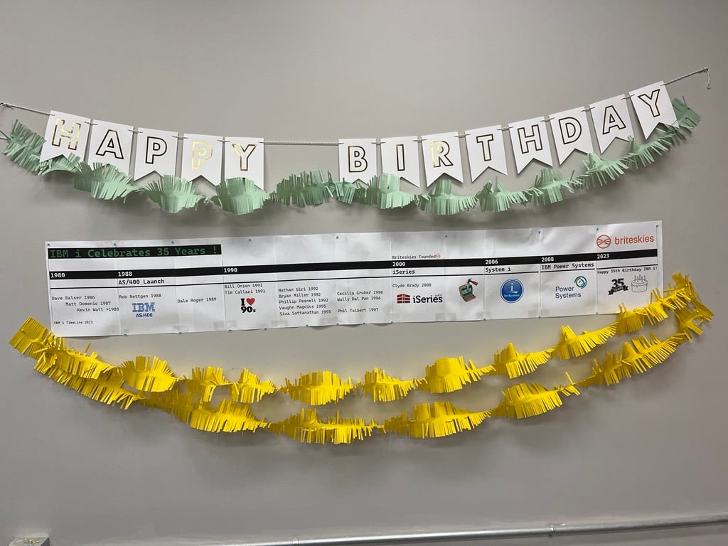 Celebrating 35 Years of the IBM i