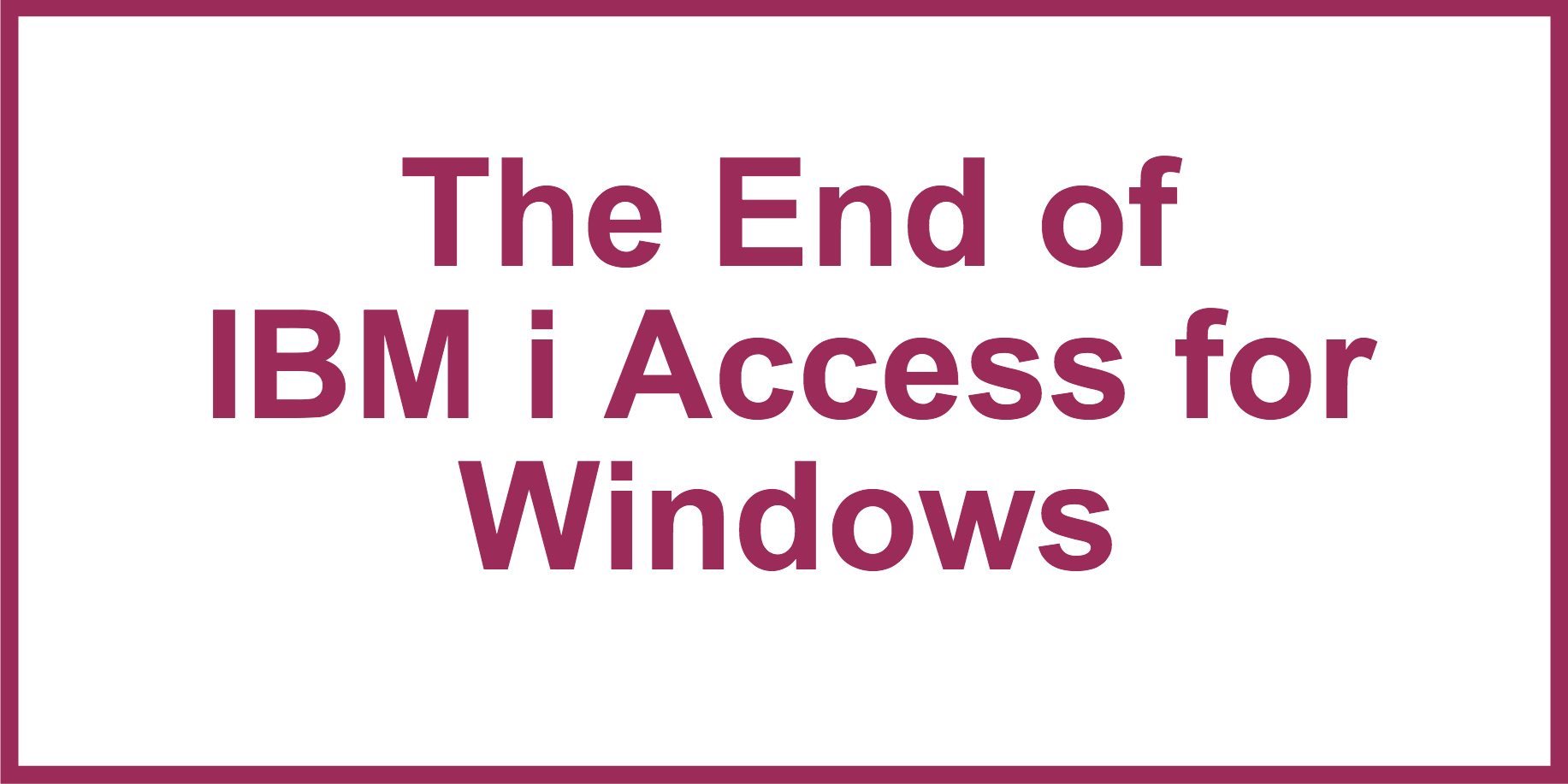 IBM_i_Access_for_Windows